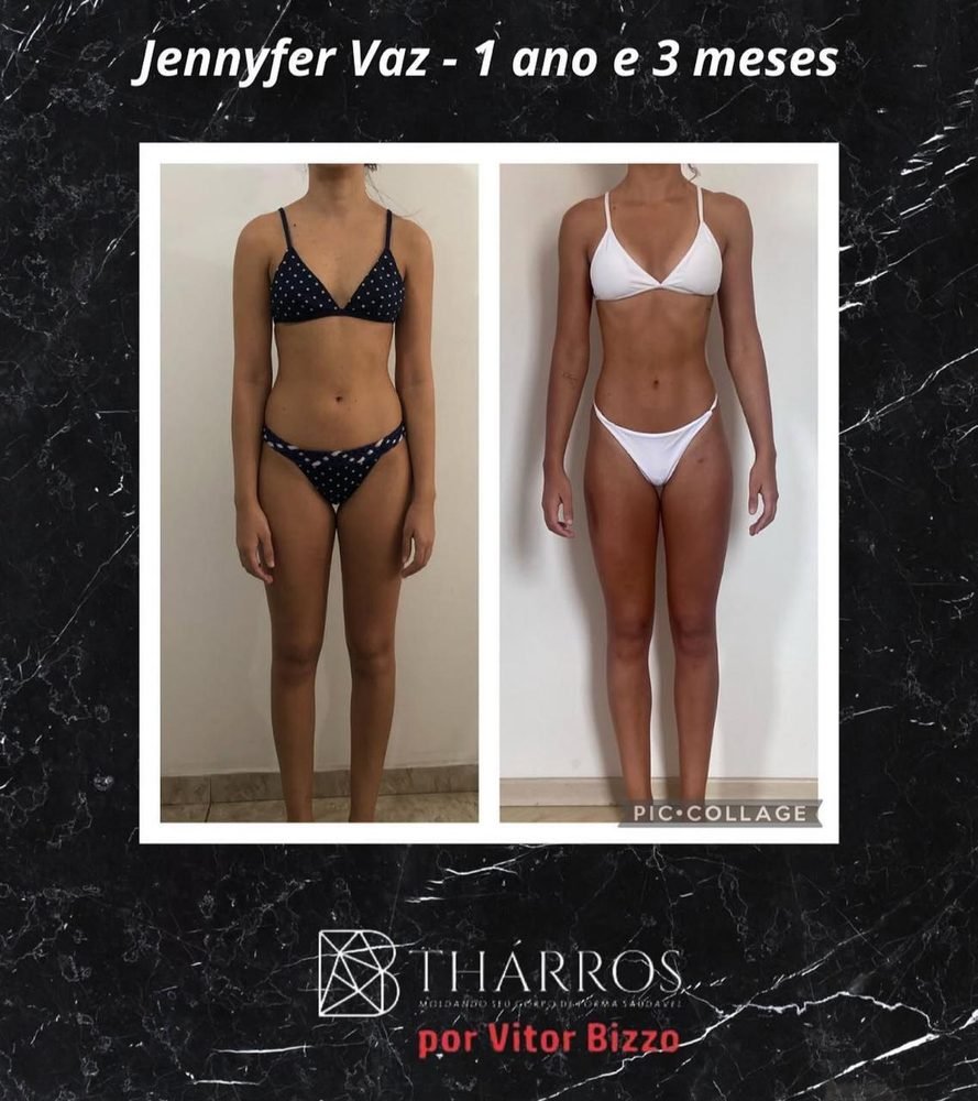 Antes e depois de aluno do Vitor Bizzo