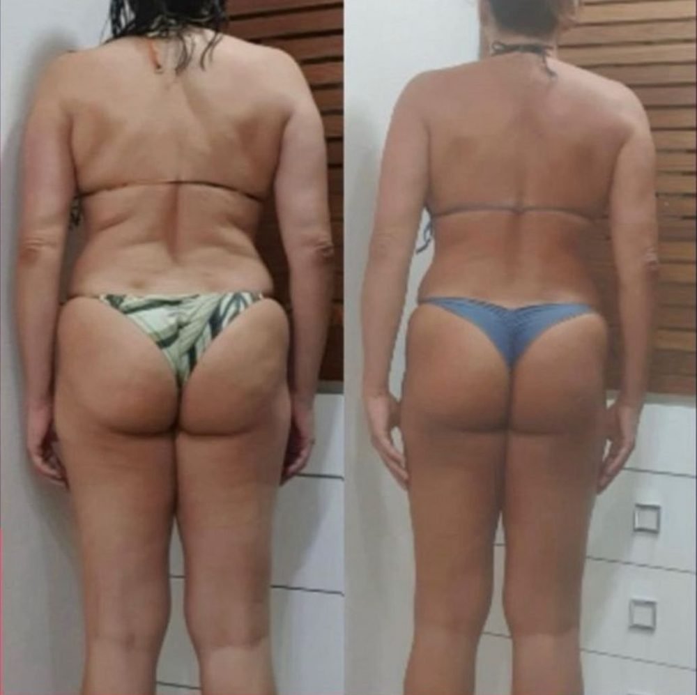 Antes e depois de aluno do Vitor Bizzo
